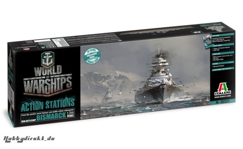 1:700 Bismarck - World of Warships Carson 46501 510046501