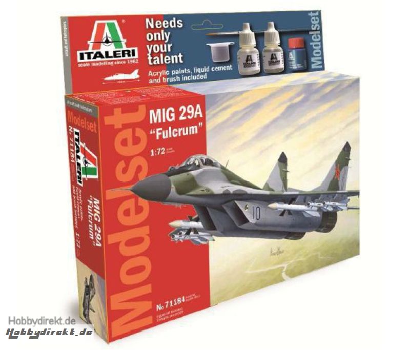 1:72 MIG-29A Fulcrum Carson 71184 510071184