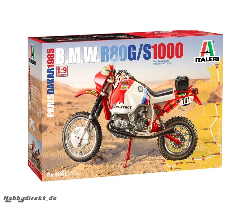 1:9 BMW R80 G/S 1000 Dakar 1985 Carson 104641 510104641