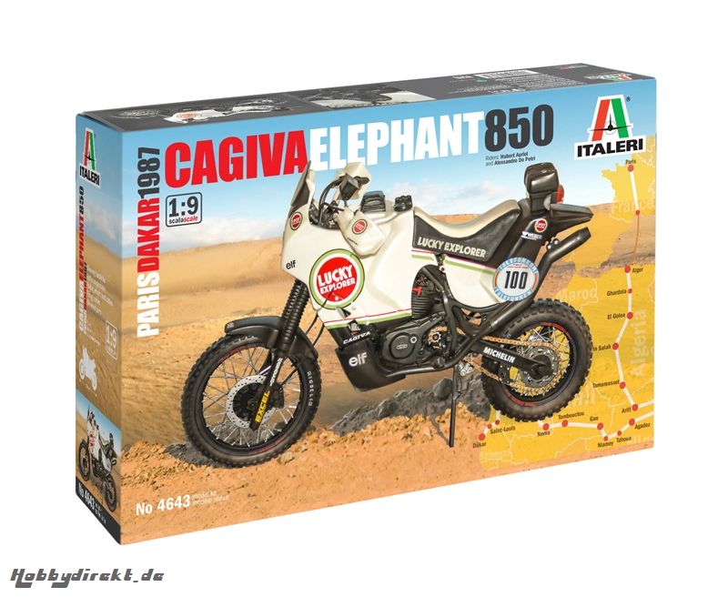 1:9 Cagiva Elephant 850 Winner 1987 Carson 104643 510104643