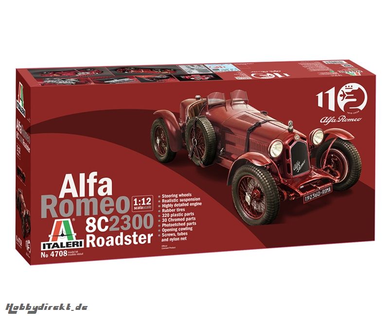 1:12 Alfa Romeo 8C/2300 1931-33 Carson 104708 510104708