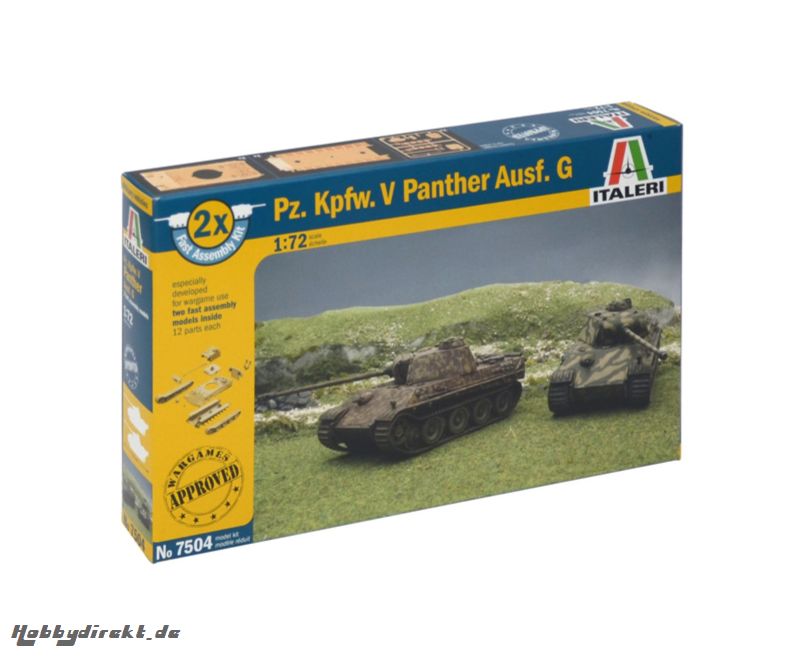 1:72 Pz.Kpfw.V Panther Carson 107504 510107504