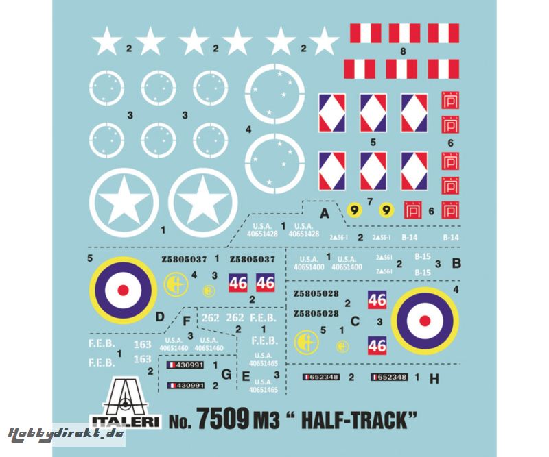 1:72 M3A1 Half Track Carson 107509 510107509