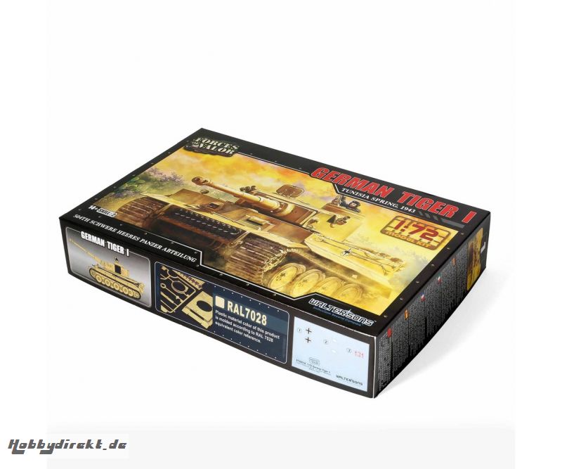 1:72 Dt. Tiger I DAK 1943 fr. Prod. Kit Carson 10040 520010040