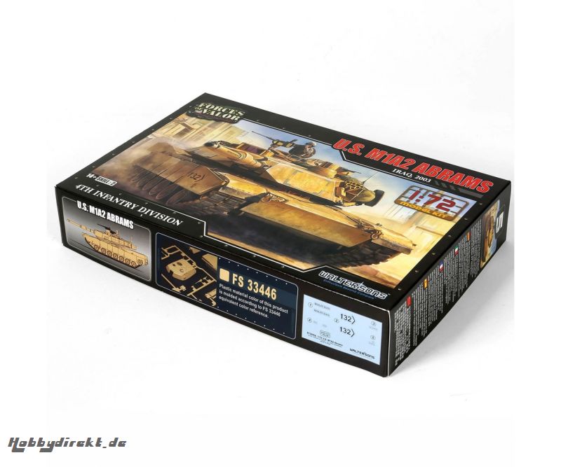 1:72 US M1A2 Abrams IRAK 2003 Carson 10043 520010043