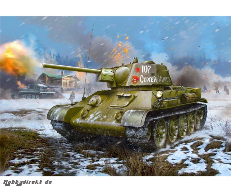 1:35 T-34/76 Mod.1942 Hexag. turret Sov. Carson 3686 530003686