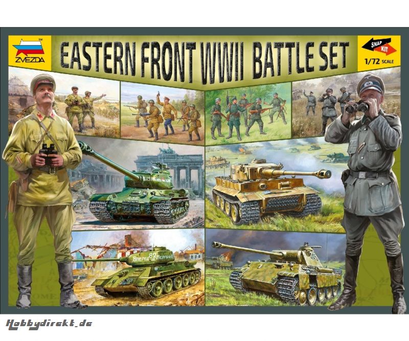 1:72 WWII Battle Set Ostfront Carson 5203 530005203