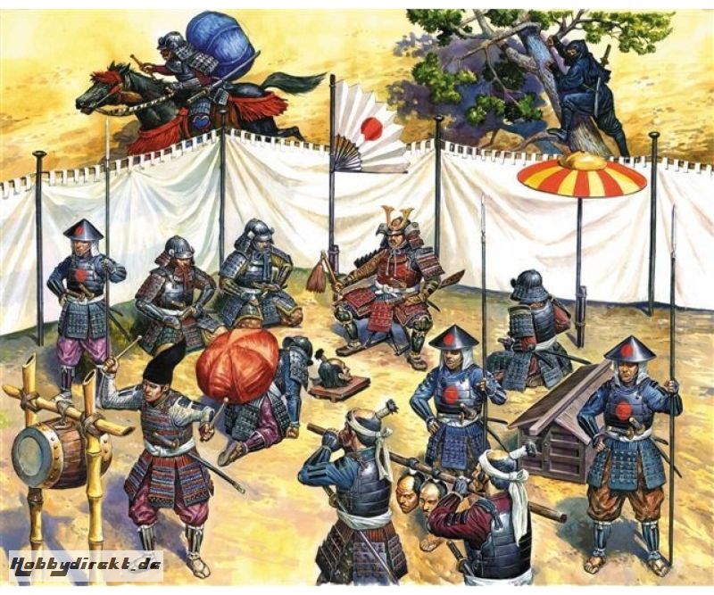 1:72 Samurai Army Headquar.16th17th cty Carson 8029 530008029