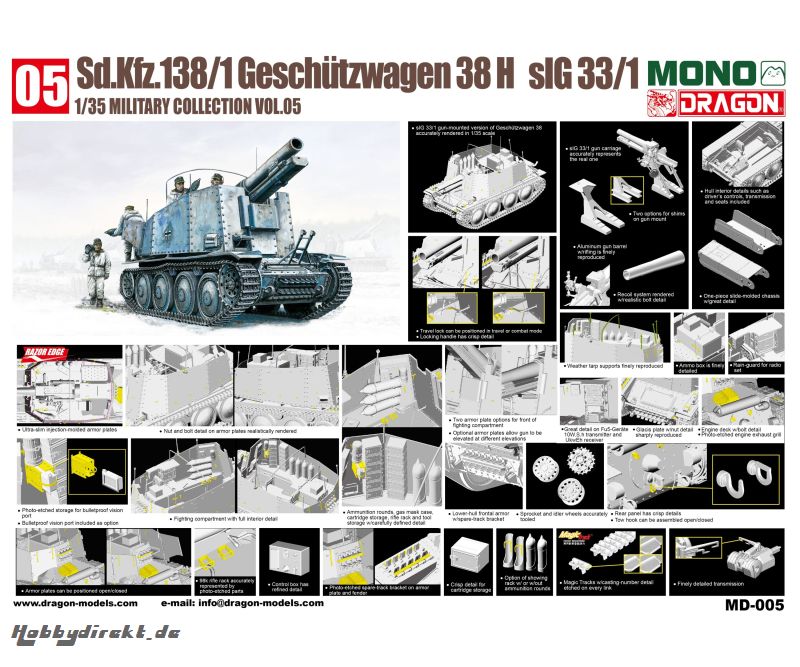 1:35 Sd.Kfz.138/1Geschützwg.38Hs.IG.33/1 Carson 5 540000005