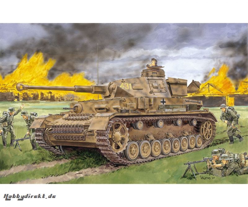 1:35 Pz.Kpfw.IV. Ausf.F2(G) Magic Track Carson 6360 540006360