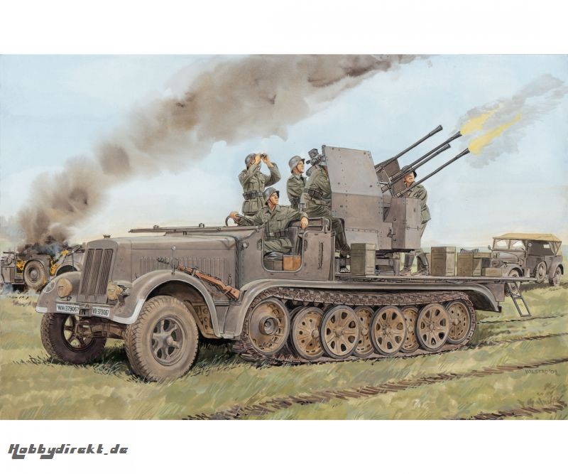 1:35 Sd.Kfz.7/12cm Flakvierling 38 /SFL Carson 6525 540006525