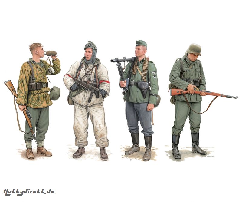 1:35 German Elite Infantry (Rus.1941-43) Carson 6707 540006707