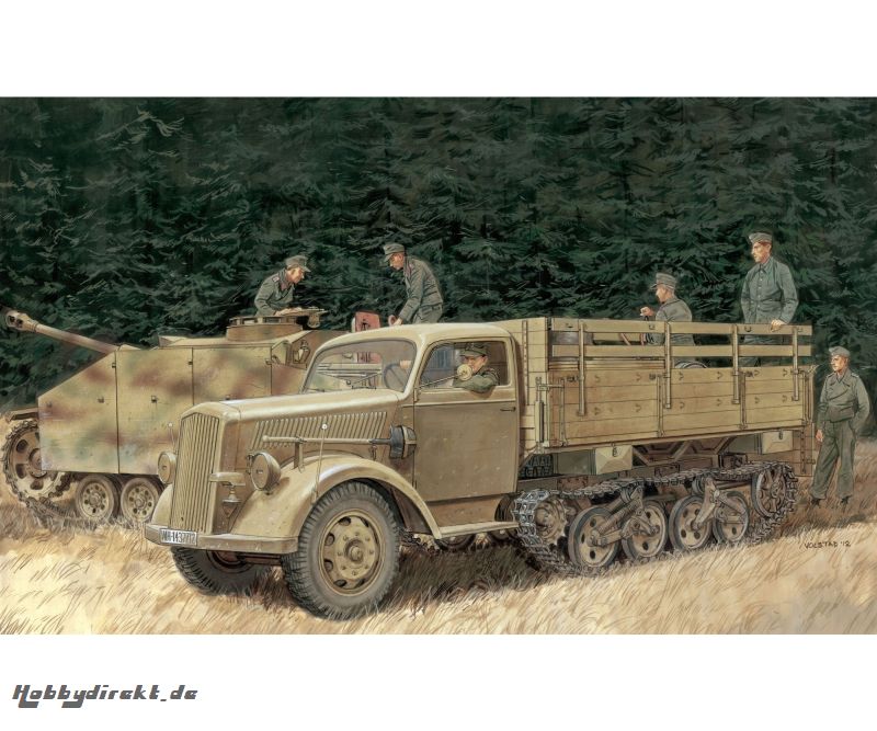 1:35 Sd.Kfz.3a Maultier Half-Track Carson 6761 540006761