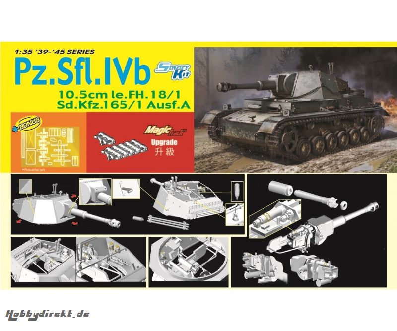 1:35 Sfl.IVb10.5cm le.FH18/1 Sd.Kfz165/1 Carson 6982 540006982