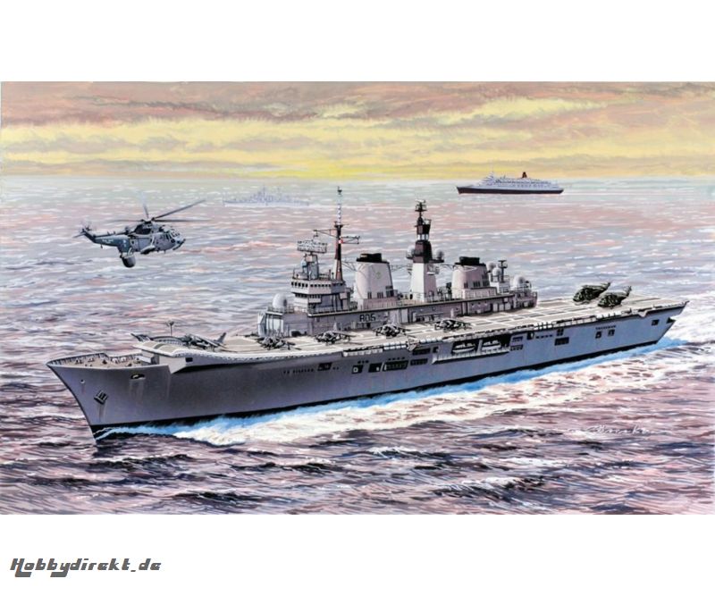 1:700 HMS.InvincibleLigh.AircraftCarrier Carson 7128 540007128