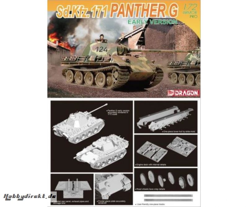 1:72 Sd.Kfz.171 Panther G Early Version Carson 7205 540007205