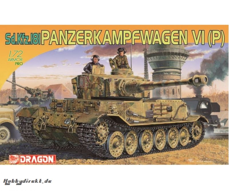 1:72 Sd.Kfz.181 Pz.kampfwagen VI(P) Carson 7209 540007209