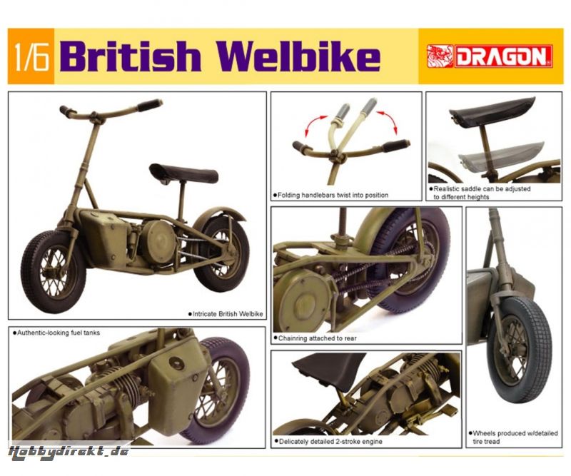 1:6 British Welbike Carson 75034 540075034