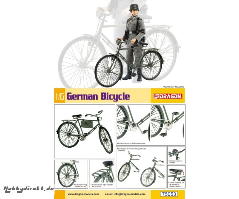 1:6 German Bicycle Carson 75053 540075053