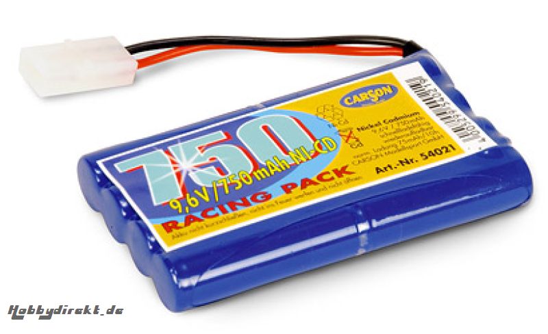 POWER PACK 9,6V-750 MAH O.Z Carson 54021