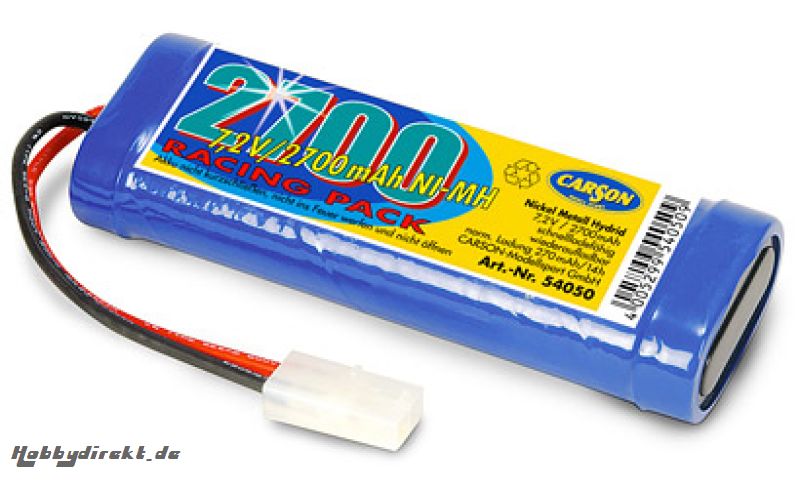 RACING PACK 2700 MAH NI-MH Carson 54050