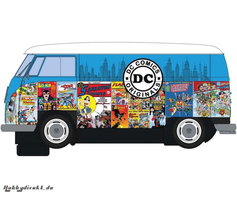 1:32 VW Panel Van T1b  DC Comics 1st HD Carson 3933 560003933