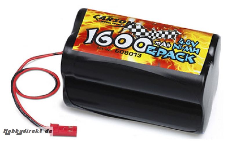 Akkupack 4,8V/1600MAH BEC Carson 608013