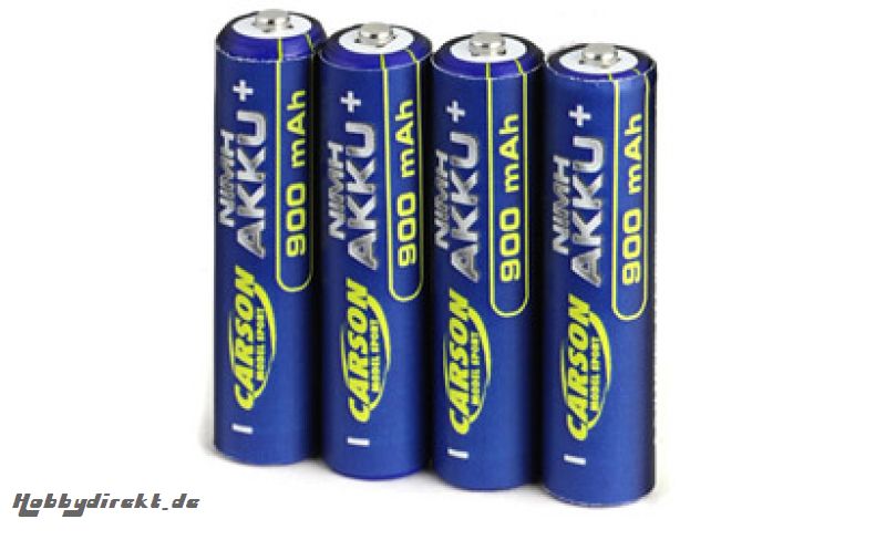 Mikro Akku 900MAH 4St. Carson 609005