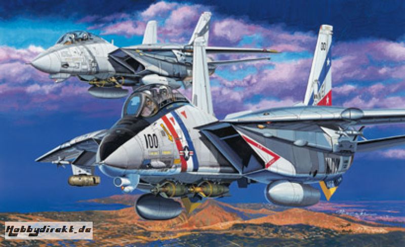 F-14D (Twin Pack) 1:144 Carson 774581