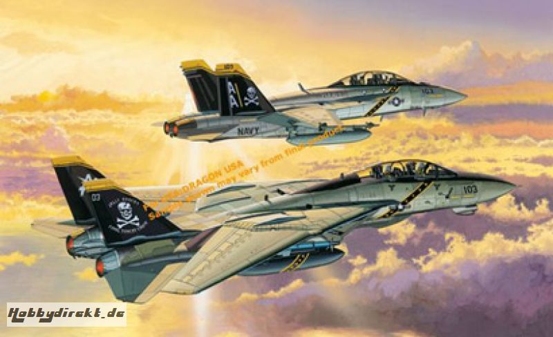 F/A-18F&F-14VFA-103 1:144 Carson 774591