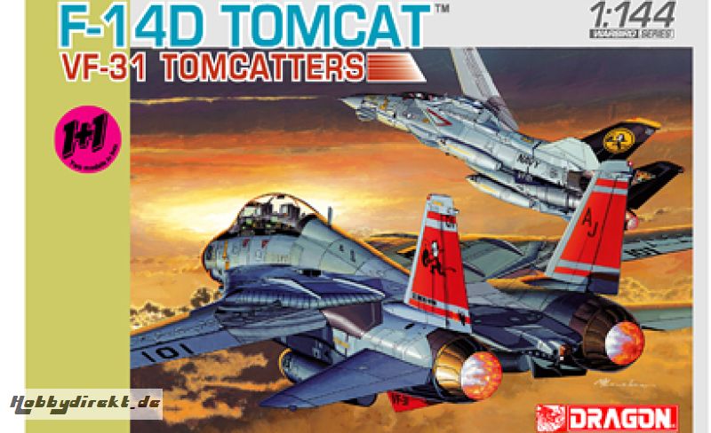 F-14D Super Tomcat 1:144 Carson 774592