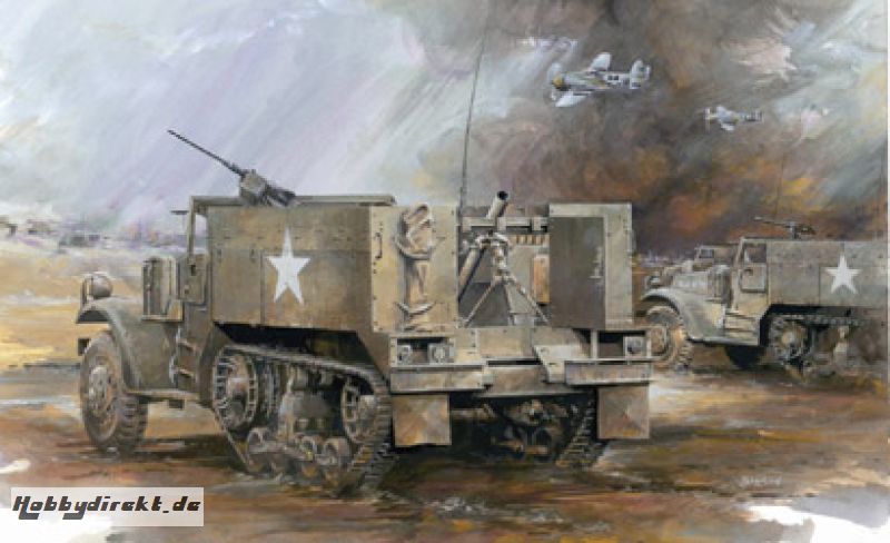 M4 81mm Mortar Carr. 1:35 Carson 776361