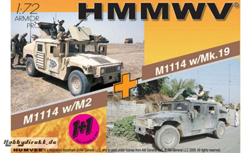 Hummer 1:72 Carson 777295