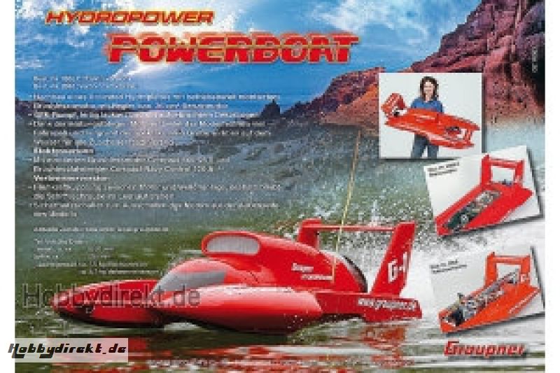 Flyer Hydropower Boat Graupner DZ10063