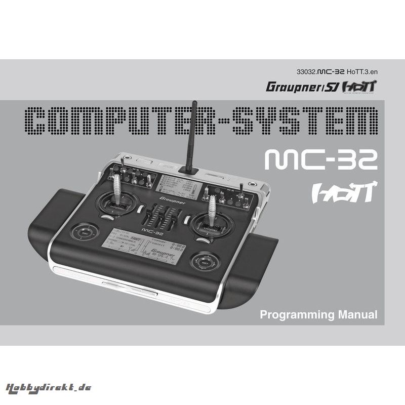 Handbuch mc-32 englisch Graupner DZ33032.EN