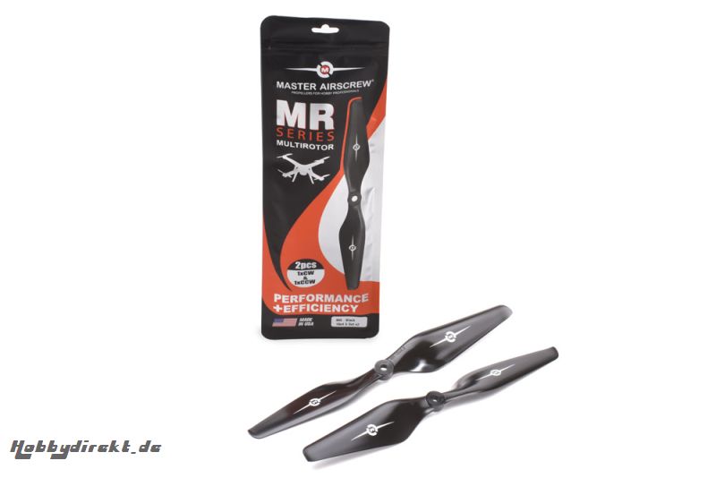 Master Airscrew 10x4,5  MR Propeller Set (2 Stk) sw Master E-MAMR1045SB2