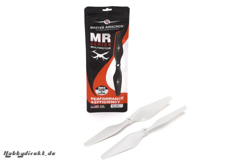 Master Airscrew 10x4,5  MR Propeller Set (2 Stk) ws Master E-MAMR1045SW2