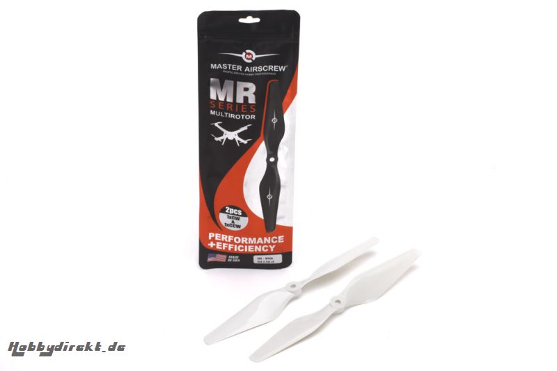 Master Airscrew 9x4,5  MR Propeller Set (2 Stk) ws Master E-MAMR945SW2