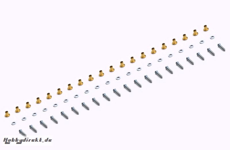 Servobefestigungsset, klein (5 Stk) DuBro F-DB114