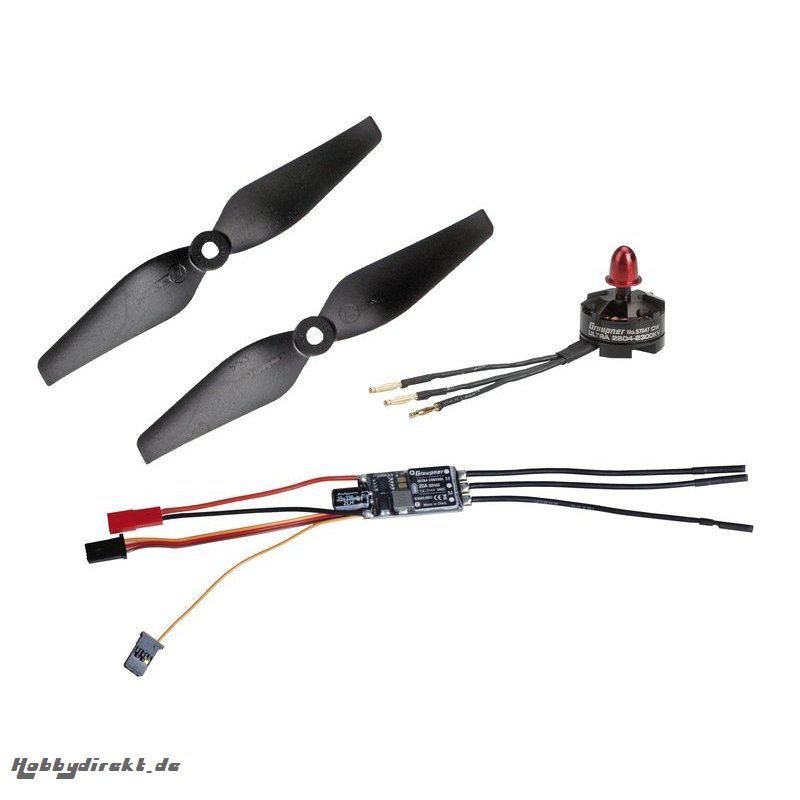 Motor ESC Prop Set ACW Graupner FT4527 Flite Test