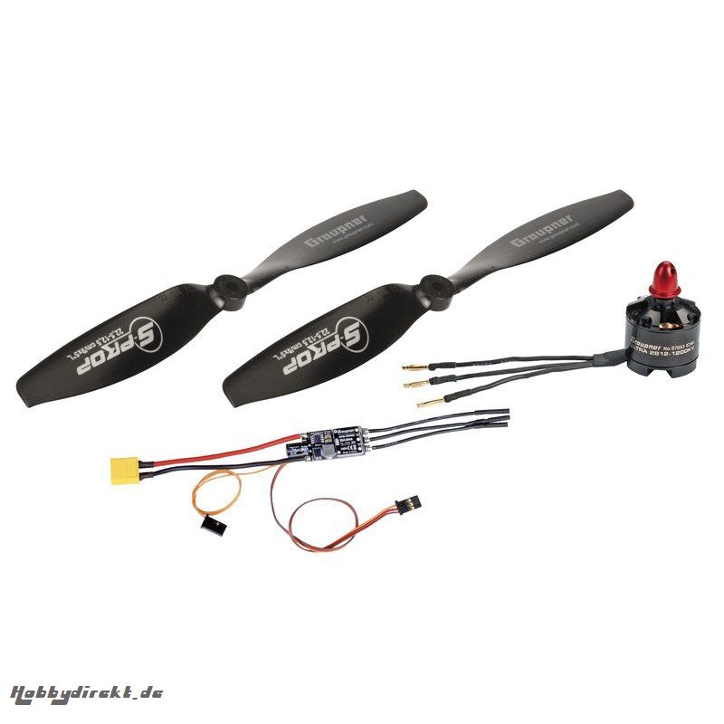 Motor ESC Prop Set CCW Graupner FT4529 Flite Test