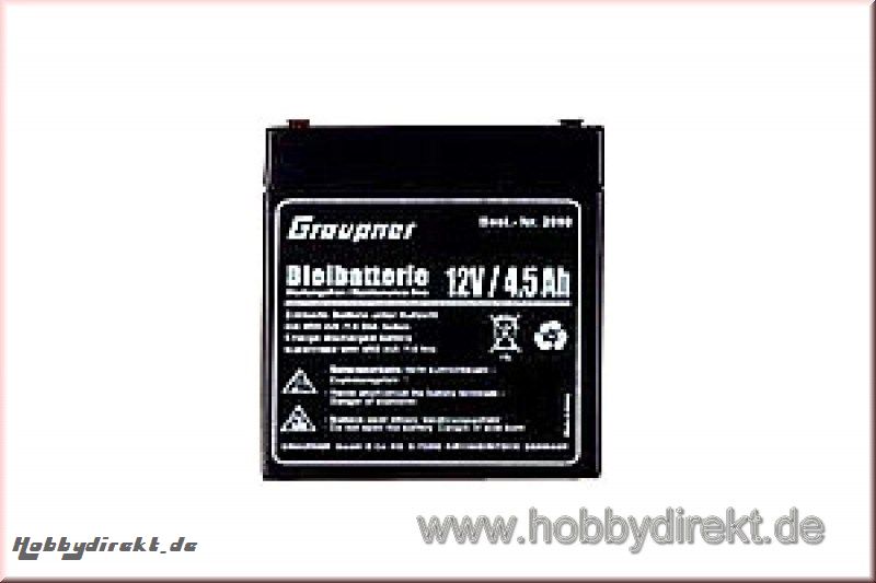 LEAD BATTERIES 12 V,4,2 AH Graupner 2590