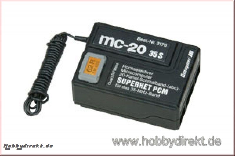 Empfänger MC 20 PCM35 MHz/B Graupner 3176.B