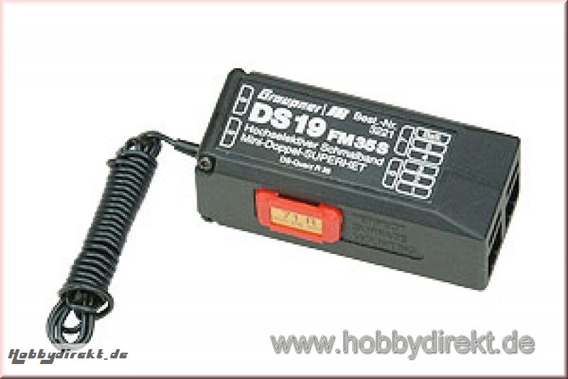 Empfänger DS 19 FM 35 MHz/B Graupner 3221.B