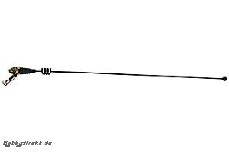 Stabantenne mit Wendel, schwarz Graupner 3537.S