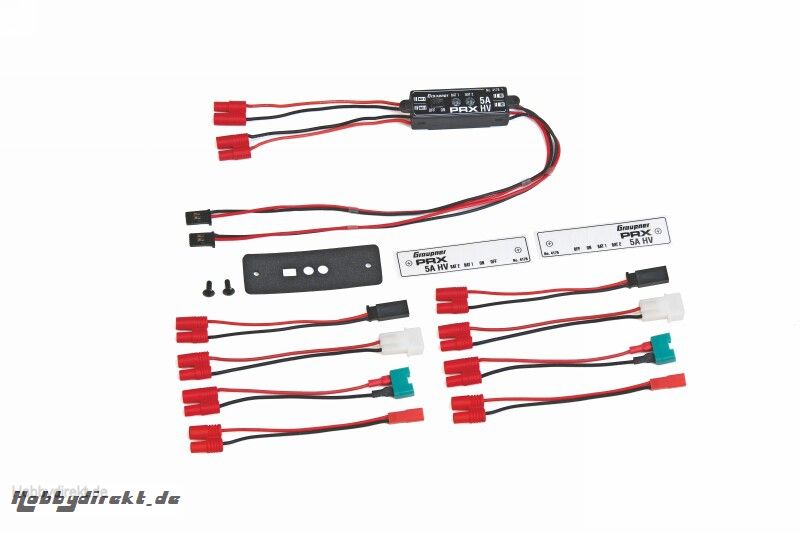 Empfängerstromversorgung PRX-5A-HV stabilisiert Graupner 4176