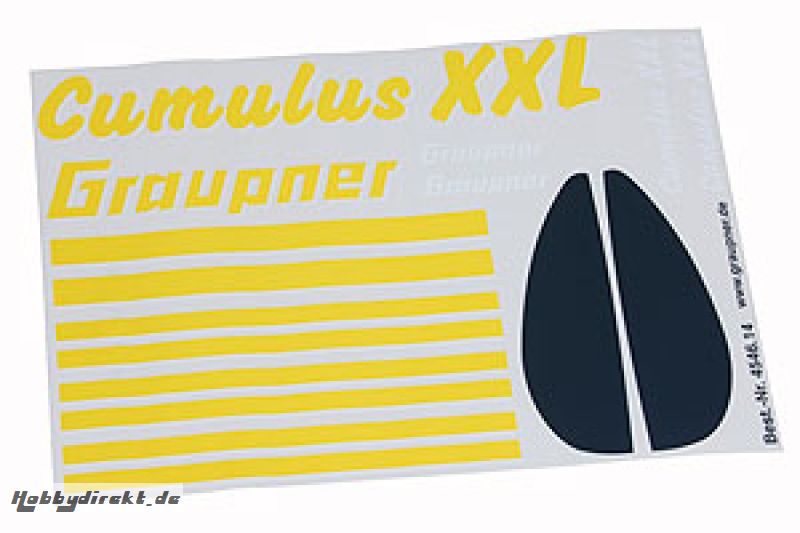 Dekorbogen zu CUMULUS XXL Graupner 4546.14