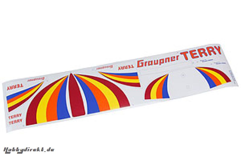 Dekorbogen zu TERRY Graupner 6235.14