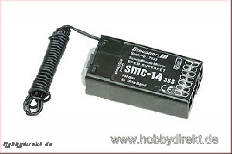 Empfänger SMC 14 35MHz/B Graupner 7033.B