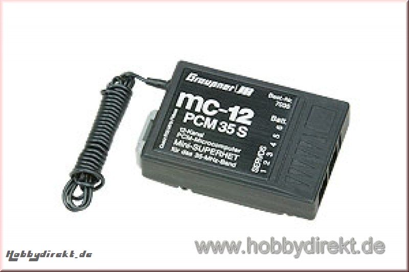 Empfänger MC 12 PCM Graupner 7035